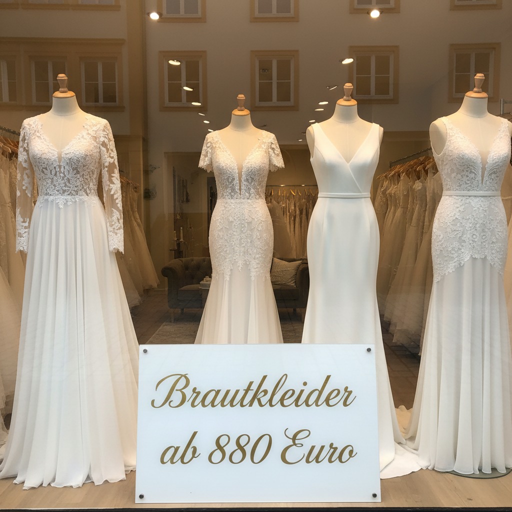 Brautkleider Mannheim ab 880 Euro